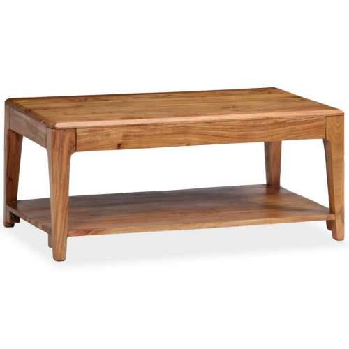 Stolić za kavu od masivnog drva 88 x 50 x 38 cm Cijena