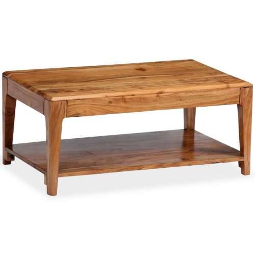 Stolić za kavu od masivnog drva 88 x 50 x 38 cm Cijena