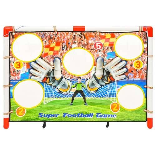 Set dječjeg nogometnog gola sa zidom za gol 120 x 51 x 77,5 cm Cijena