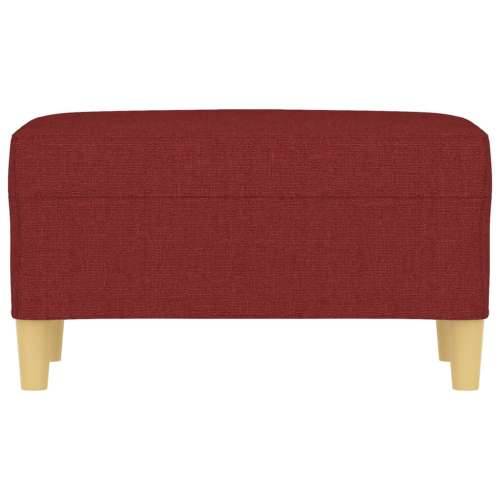 Klupa Crvena boja vina 70 x 35 x 41 cm od tkanine - boja crnog vina 70 x 35 x 41 cm Cijena