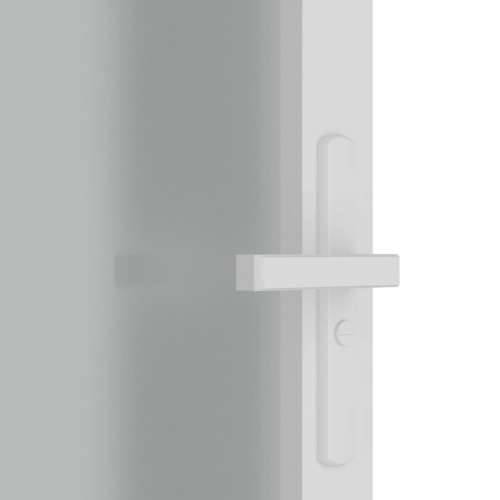 Unutarnja vrata 93 x 201,5 cm Bijela od mat stakla i aluminija Cijena