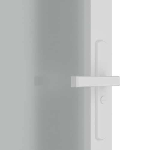 Unutarnja vrata 102,5x201,5 cm Bijela od mat stakla i aluminija Cijena