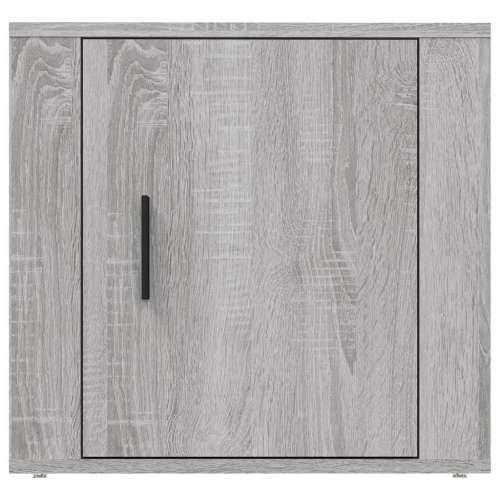 Noćni ormarići 2 kom boja dimljenog smeđi 50x39x47 cm - Sivi hrast sonoma 2 1 Cijena