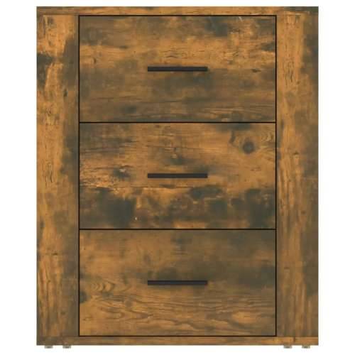 Noćni ormarić dimljenog hrasta 50x36x60cm od konstruiranog drva - Dimljeni hrast 1 Cijena