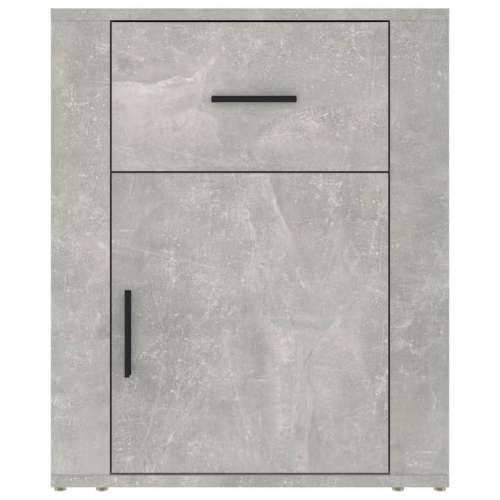 Noćni ormarić Siva boja betona 50x36x60cm od konstruiranog drva - Beton siva 1 Cijena