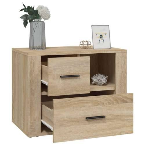 Noćni ormarić hrasta sonome 60x36x45 cm od konstruiranog drva - sonoma hrast 1 Cijena