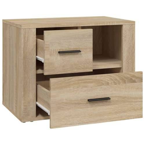 Noćni ormarić hrasta sonome 60x36x45 cm od konstruiranog drva - sonoma hrast 1 Cijena