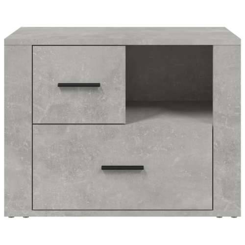 Noćni ormarić Siva boja betona 60x36x45cm od konstruiranog drva - Beton siva 1 Cijena