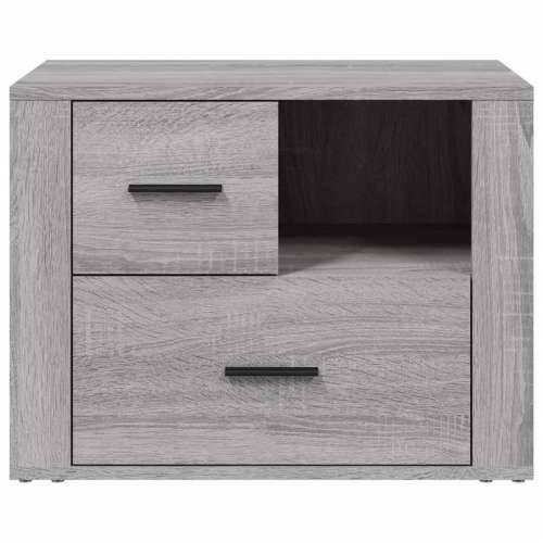Noćni ormarić boja hrasta sonome 60x36x45 cm konstruirano drvo - Sivi hrast sonoma 1 Cijena