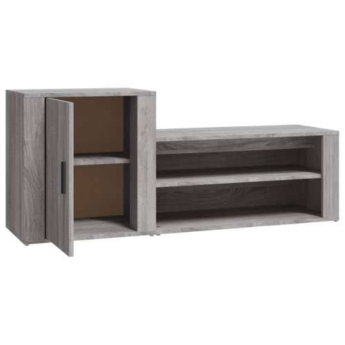 Ormarić za cipele boja hrasta 130x35x54 cm konstruirano drvo - Sivi hrast sonoma 1 Cijena