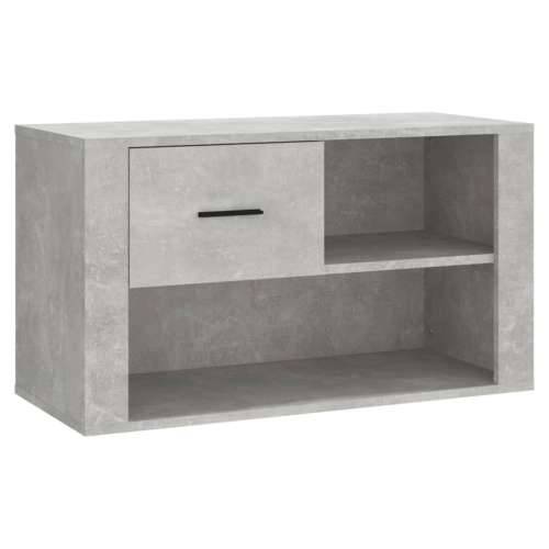 Ormarić za cipele boja betona 80x35x45 cm konstruirano drvo - Beton siva 1 Cijena