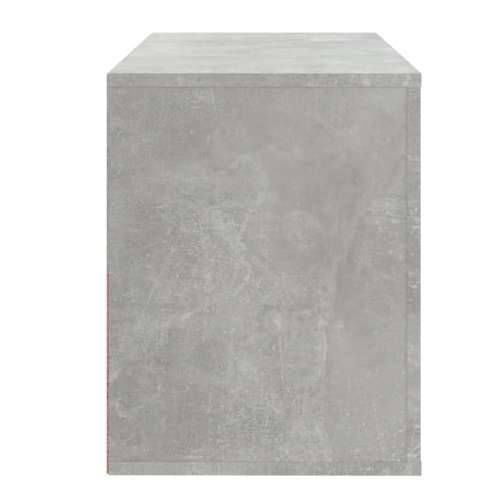 Ormarić za cipele boja betona 80x35x45 cm konstruirano drvo - Beton siva 1 Cijena