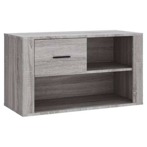 Ormarić za cipele sivi hrast 80x35x45 cm konstruirano drvo - Sivi hrast sonoma 1 Cijena
