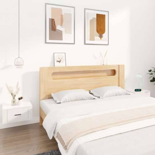 Zidni noćni ormarići 2 kom visoki sjaj bijeli 50x36x25 cm - Visoko sjajno bijela 2 Cijena
