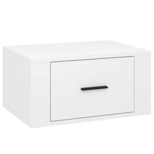 Zidni noćni ormarići 2 kom visoki sjaj bijeli 50x36x25 cm - Visoko sjajno bijela 2 Cijena