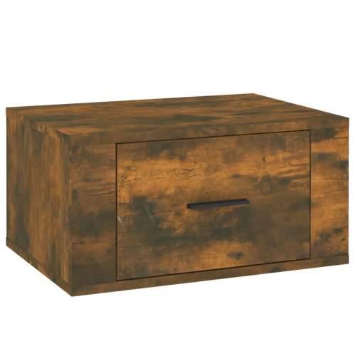Zidni noćni ormarići 2 kom dimljenog hrasta 50x36x25 cm - Dimljeni hrast 2 Cijena