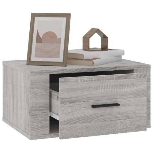 Zidni noćni ormarić Boja sivog hrasta sonome 50x36x25 cm - Sivi hrast sonoma 1 Cijena