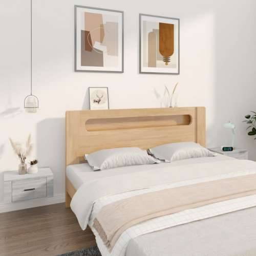 Zidni noćni ormarići 2 kom Boja sivog hrasta sonome 50x36x25 cm - Sivi hrast sonoma 2 Cijena