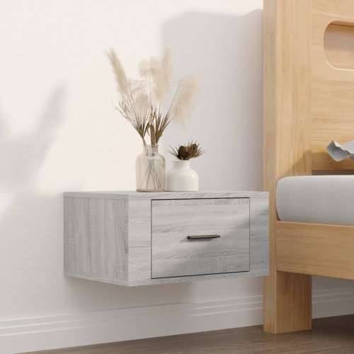 Zidni noćni ormarići 2 kom Boja sivog hrasta sonome 50x36x25 cm - Sivi hrast sonoma 2 Cijena
