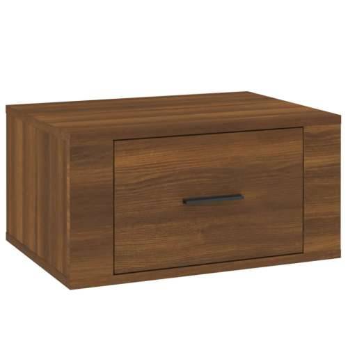 Zidni noćni ormarić Smeđi hrast 50x36x25 cm - Smeđi hrast 1 Cijena