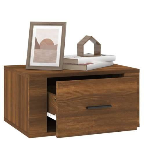 Zidni noćni ormarić Smeđi hrast 50x36x25 cm - Smeđi hrast 1 Cijena