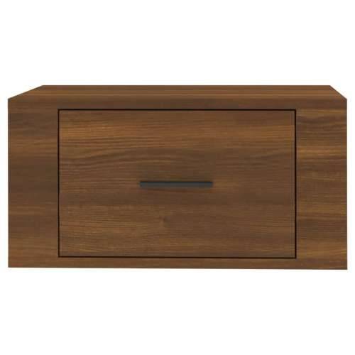 Zidni noćni ormarić Smeđi hrast 50x36x25 cm - Smeđi hrast 1 Cijena