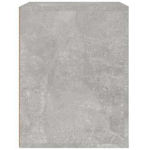 Zidni noćni ormarić siva boja betona 50x36x47 cm - Beton siva 1 Cijena