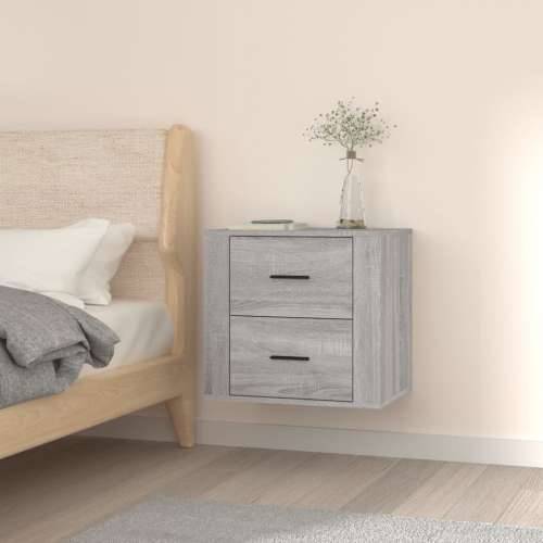Zidni noćni ormarić boja sivog hrasta sonome 50x36x47 cm - Sivi hrast sonoma 1 Cijena