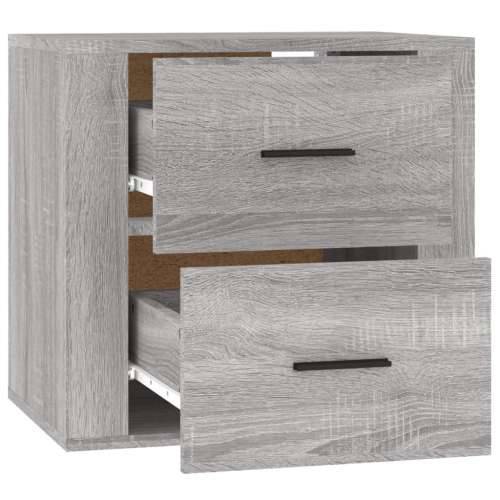 Zidni noćni ormarić boja sivog hrasta sonome 50x36x47 cm - Sivi hrast sonoma 1 Cijena