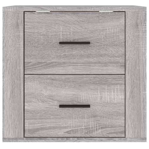 Zidni noćni ormarić boja sivog hrasta sonome 50x36x47 cm - Sivi hrast sonoma 1 Cijena