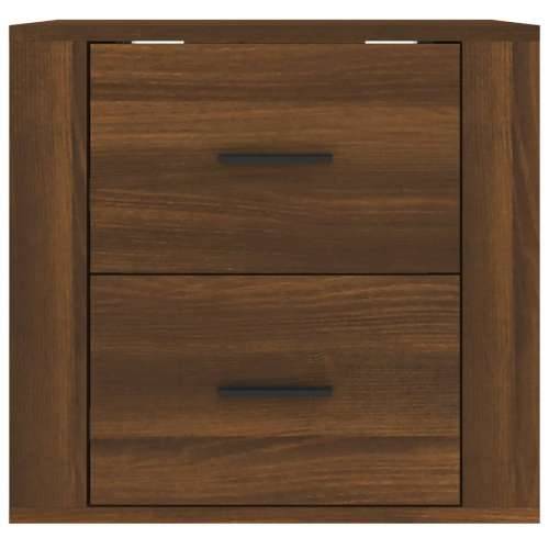 Zidni noćni ormarić boja smeđeg hrasta 50x36x47 cm - Smeđi hrast 1 Cijena