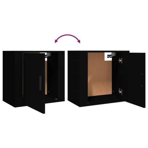 Zidni noćni ormarići 2 kom Crna 50x36x47 cm - Crna 2 Cijena