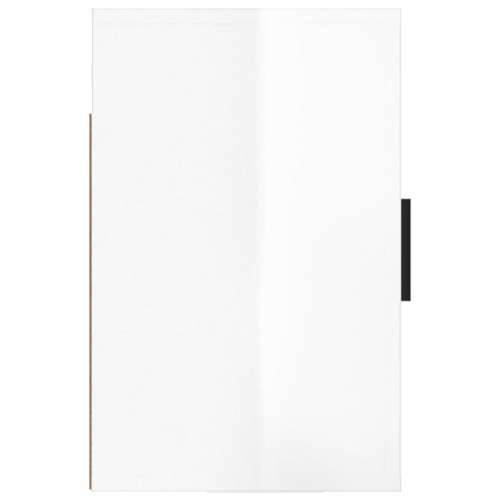 Zidni noćni ormarići 2 kom visoki sjaj bijeli 50x36x47 cm - Visoko sjajno bijela 2 Cijena