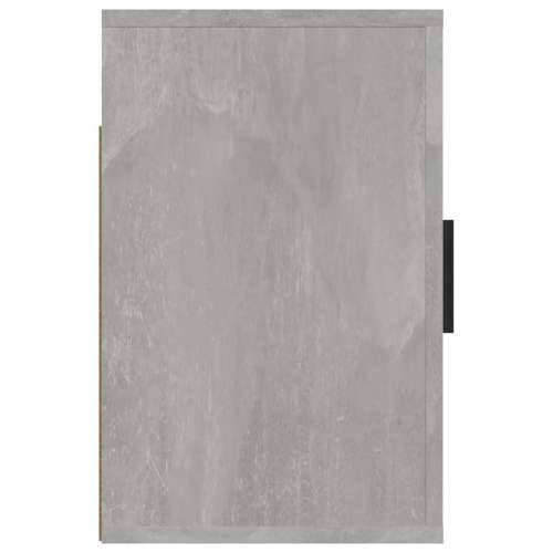 Zidni noćni ormarić siva boja betona 50x30x47 cm - Beton siva 1 Cijena