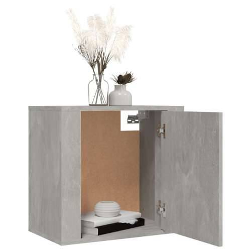 Zidni noćni ormarići 2 kom siva boja betona 50x30x47 cm - Beton siva 2 Cijena