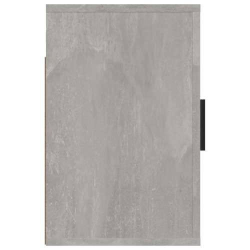Zidni noćni ormarići 2 kom siva boja betona 50x30x47 cm - Beton siva 2 Cijena
