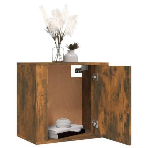Zidni noćni ormarići 2 kom dimljenog hrasta 50x30x47 cm - Dimljeni hrast 2 Cijena