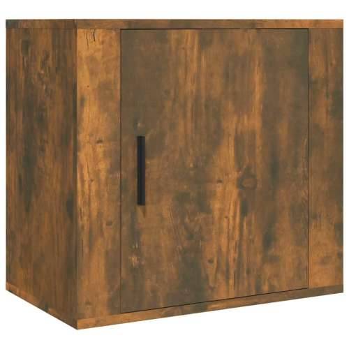 Zidni noćni ormarići 2 kom dimljenog hrasta 50x30x47 cm - Dimljeni hrast 2 Cijena