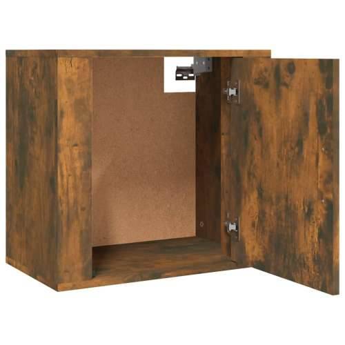 Zidni noćni ormarići 2 kom dimljenog hrasta 50x30x47 cm - Dimljeni hrast 2 Cijena