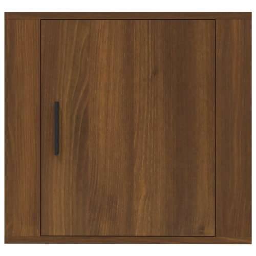 Zidni noćni ormarić smeđeg hrasta 50x30x47 cm - Smeđi hrast 1 Cijena