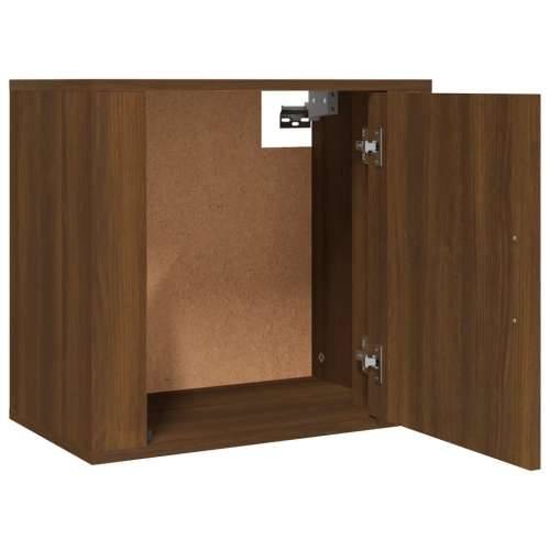 Zidni noćni ormarići 2 kom smeđa boja hrasta 50x30x47 cm - Smeđi hrast 2 Cijena