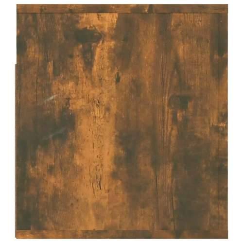 Zidni noćni ormarići 2 kom dimljenog hrasta 50x36x40 cm - Dimljeni hrast 2 Cijena