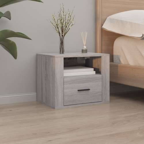 Zidni noćni ormarići 2 kom Boja sivog hrasta sonome 50x36x40 cm - Sivi hrast sonoma 2 Cijena