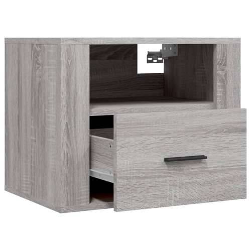 Zidni noćni ormarići 2 kom Boja sivog hrasta sonome 50x36x40 cm - Sivi hrast sonoma 2 Cijena