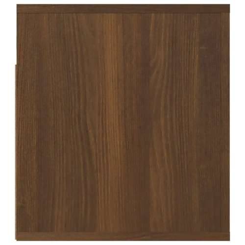 Zidni noćni ormarić smeđeg hrasta 50x36x40 cm - Smeđi hrast 1 Cijena