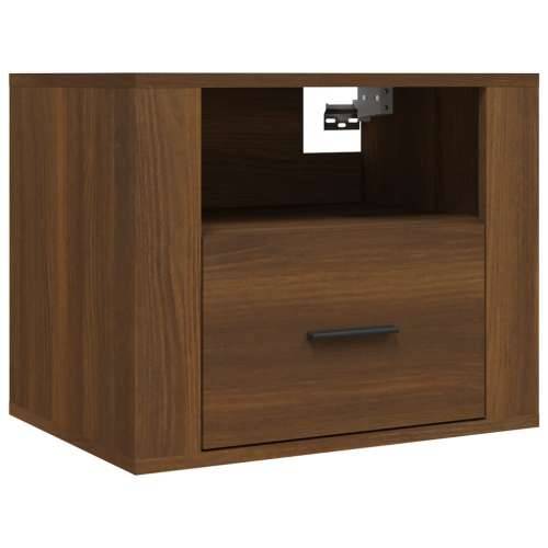 Zidni noćni ormarići 2 kom smeđa boja hrasta 50x36x40 cm - Smeđi hrast 2 Cijena