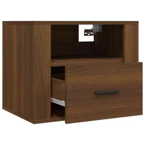 Zidni noćni ormarići 2 kom smeđa boja hrasta 50x36x40 cm - Smeđi hrast 2 Cijena