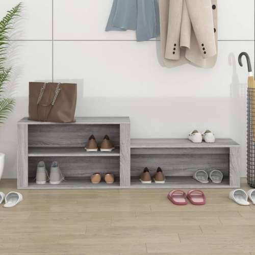 Ormarić za cipele boja hrasta 150x35x45 cm konstruirano drvo - Sivi hrast sonoma 1 Cijena
