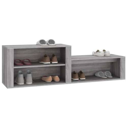 Ormarić za cipele boja hrasta 150x35x45 cm konstruirano drvo - Sivi hrast sonoma 1 Cijena