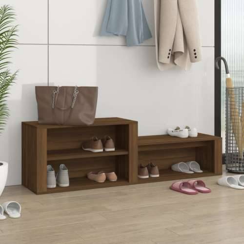 Ormarić za cipele smeđi hrast 150x35x45 cm konstruirano drvo - Smeđi hrast 1 Cijena